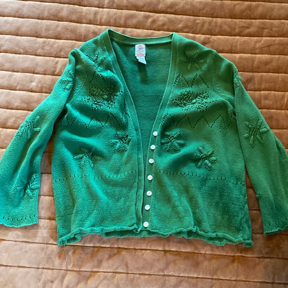 Lucky brand 3/4 sleeve cardigan